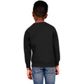 Black - Back - Casual Classics Childrens-Kids Blended Ringspun Cotton Sweatshirt