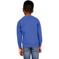 Royal Blue - Back - Casual Classics Childrens-Kids Blended Ringspun Cotton Sweatshirt
