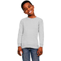 Sports Grey - Front - Casual Classics Childrens-Kids Blended Ringspun Cotton Sweatshirt