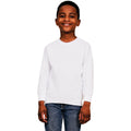 White - Front - Casual Classics Childrens-Kids Blended Ringspun Cotton Sweatshirt