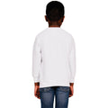 White - Back - Casual Classics Childrens-Kids Blended Ringspun Cotton Sweatshirt