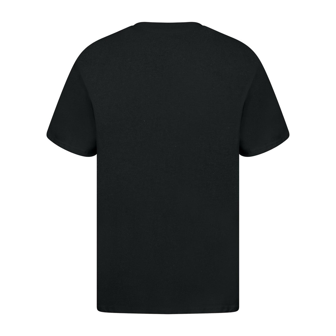 Black - Back - Casual Classics Unisex Adult Ringspun Cotton Organic T-Shirt