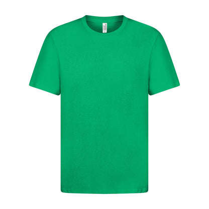 Kelly Green - Front - Casual Classics Unisex Adult Ringspun Cotton Organic T-Shirt