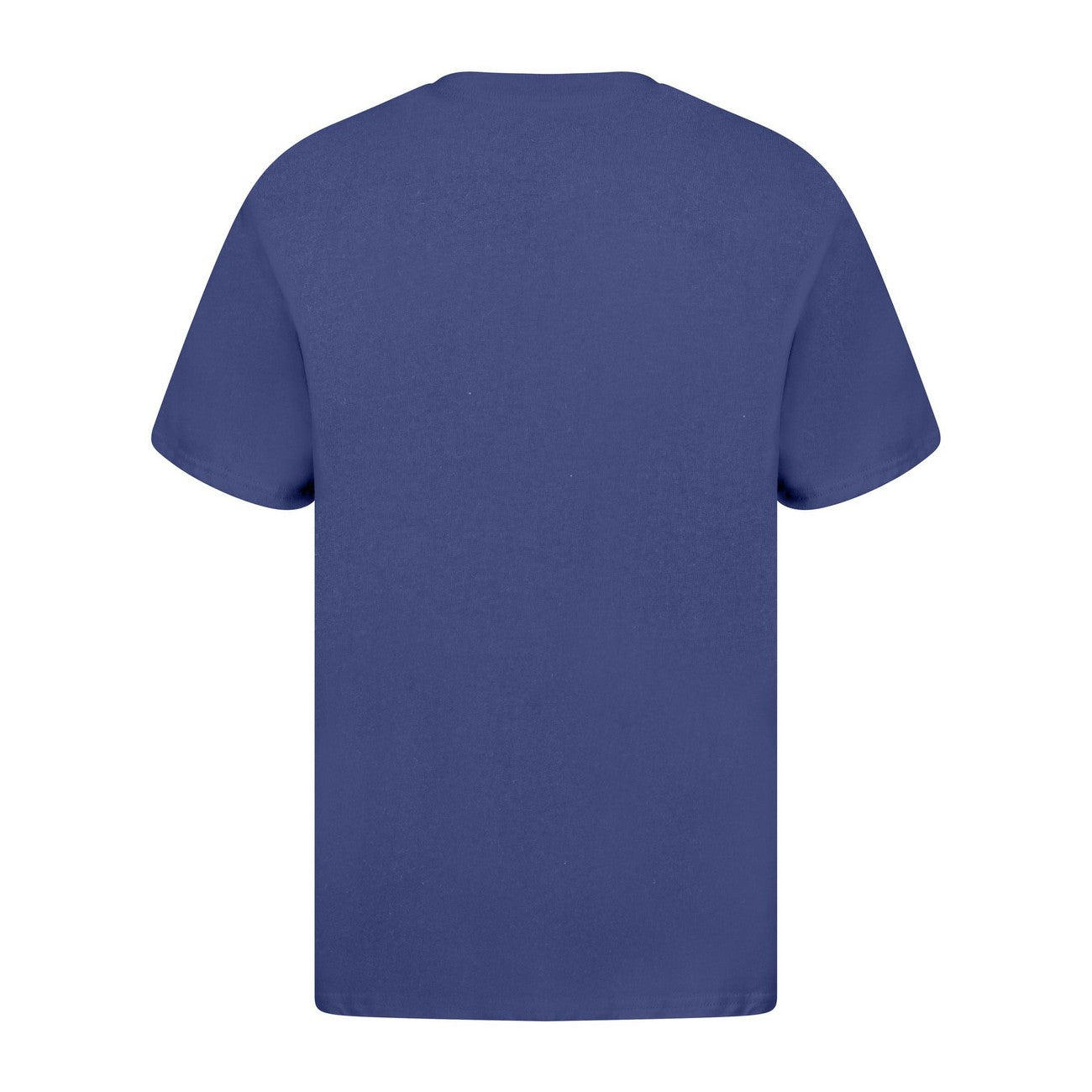 Royal Blue - Back - Casual Classics Unisex Adult Ringspun Cotton Organic T-Shirt