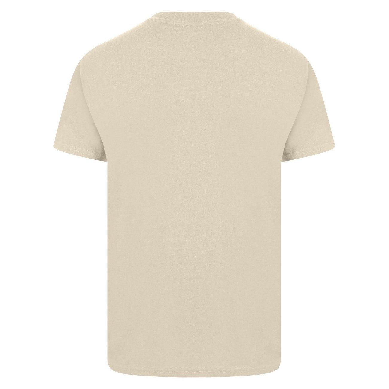 Sand - Back - Casual Classics Unisex Adult Ringspun Cotton Organic T-Shirt