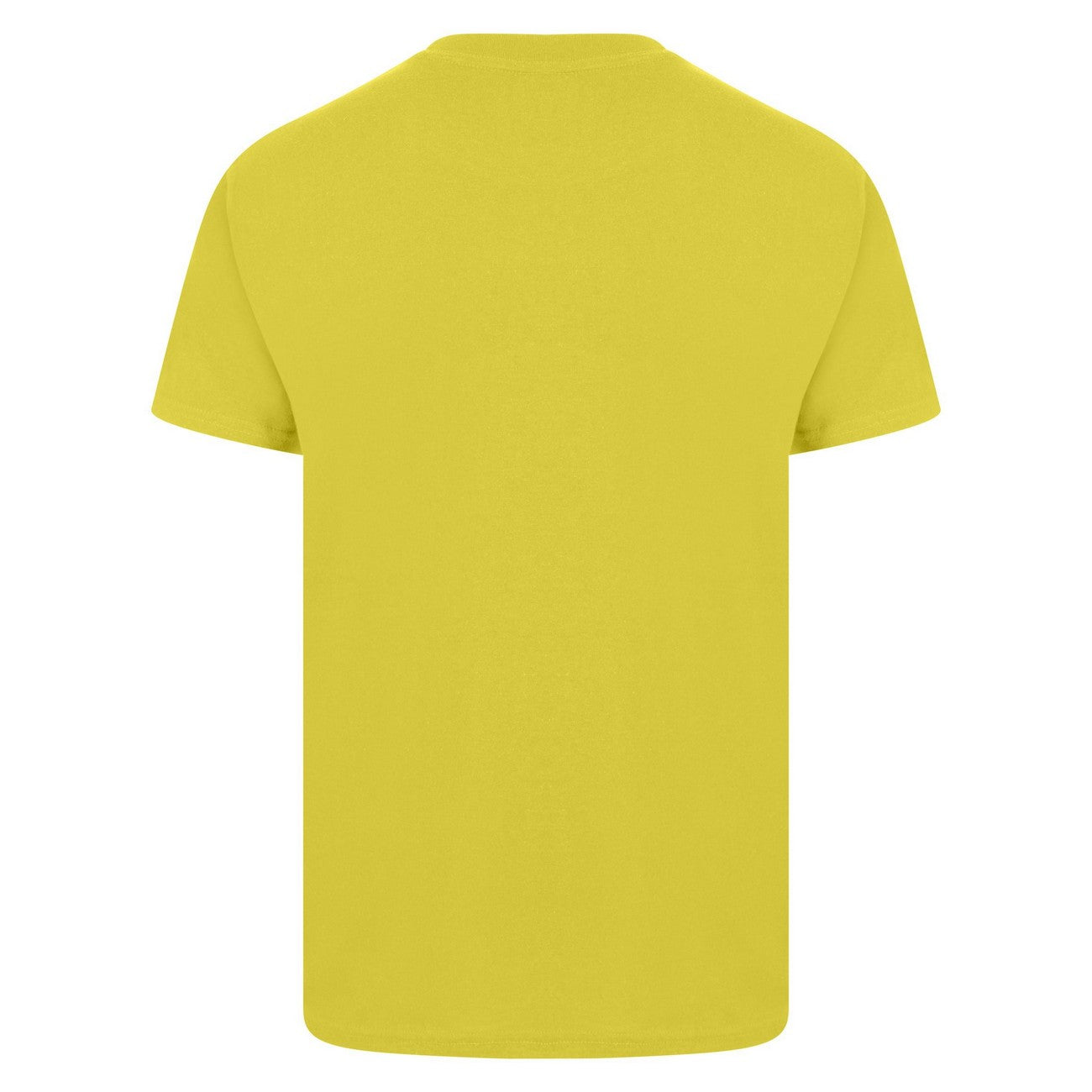 Yellow - Back - Casual Classics Unisex Adult Ringspun Cotton Organic T-Shirt