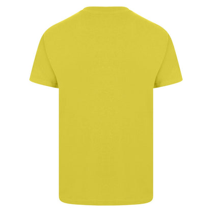 Yellow - Back - Casual Classics Unisex Adult Ringspun Cotton Organic T-Shirt