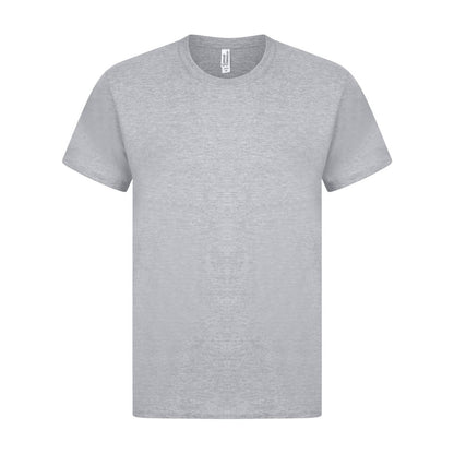 Heather - Front - Casual Classics Unisex Adult Ringspun Cotton Organic T-Shirt