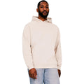 Ecru - Front - Casual Classics Mens Core Ringspun Cotton Hoodie