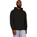 Black - Front - Casual Classics Mens Core Ringspun Cotton Hoodie