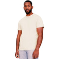 Ecru - Front - Casual Classics Mens Core Ringspun Cotton Slim T-Shirt