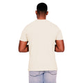 Ecru - Back - Casual Classics Mens Core Ringspun Cotton Slim T-Shirt