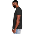 Black - Side - Casual Classics Mens Core Ringspun Cotton Slim T-Shirt