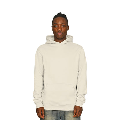 Ecru - Front - Casual Classics Mens Core Ringspun Cotton Tall Hoodie