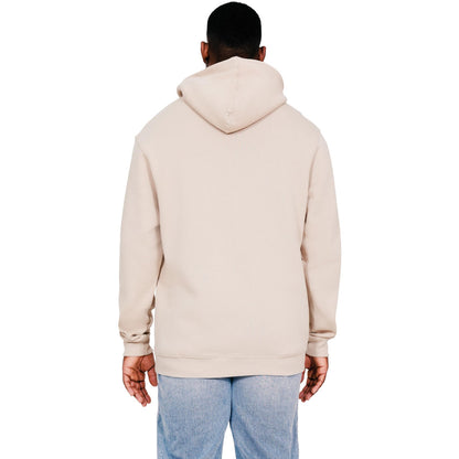 Sand - Back - Casual Classics Mens Core Ringspun Cotton Tall Hoodie