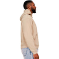 Sand - Side - Casual Classics Mens Boxy Ringspun Cotton Oversized Hoodie