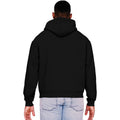 Black - Back - Casual Classics Mens Boxy Ringspun Cotton Oversized Hoodie