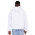 White - Back - Casual Classics Mens Boxy Ringspun Cotton Oversized Hoodie