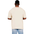 Ecru - Back - Casual Classics Mens Core Ringspun Cotton Tall Oversized T-Shirt