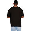 Black - Back - Casual Classics Mens Core Ringspun Cotton Tall Oversized T-Shirt