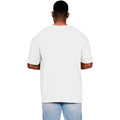 White - Back - Casual Classics Mens Core Ringspun Cotton Tall Oversized T-Shirt