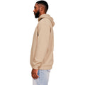 Sand - Side - Casual Classics Mens Core Ringspun Cotton Oversized Hoodie