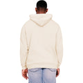Ecru - Back - Casual Classics Mens Core Ringspun Cotton Oversized Hoodie