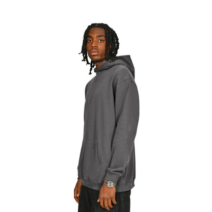Charcoal - Side - Casual Classics Mens Core Ringspun Cotton Oversized Hoodie