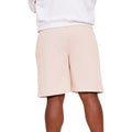 Ecru - Back - Casual Classics Mens Blended Core Ringspun Cotton Oversized Shorts