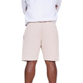 Ecru - Back - Casual Classics Mens Blended Core Ringspun Cotton Shorts