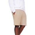 Sand - Front - Casual Classics Mens Blended Core Ringspun Cotton Shorts