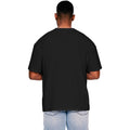 Black - Back - Casual Classics Mens Core Ringspun Cotton Oversized T-Shirt