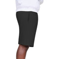 Black - Side - Casual Classics Mens Blended Core Tall Shorts