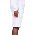 White - Side - Casual Classics Mens Blended Core Tall Shorts