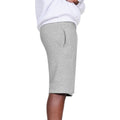 Sports Grey - Side - Casual Classics Mens Blended Core Tall Shorts
