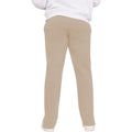 Ecru - Back - Casual Classics Mens Blended Core Split Hem Tall Jogging Bottoms