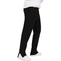 Black - Front - Casual Classics Mens Blended Core Split Hem Tall Jogging Bottoms