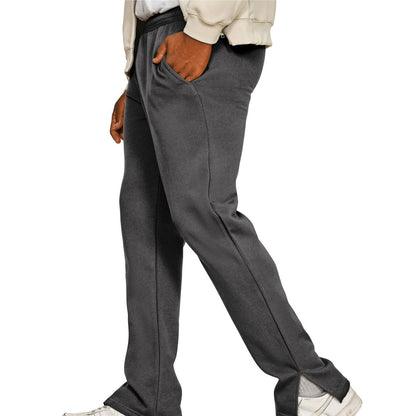 Charcoal - Front - Casual Classics Mens Blended Core Ringspun Cotton Regular Jogging Bottoms