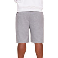 Sports Grey - Back - Casual Classics Mens Blended Core Ringspun Cotton Tall Oversized Shorts