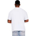 White - Back - Casual Classics Mens Ringspun Cotton Extended Neckline T-Shirt