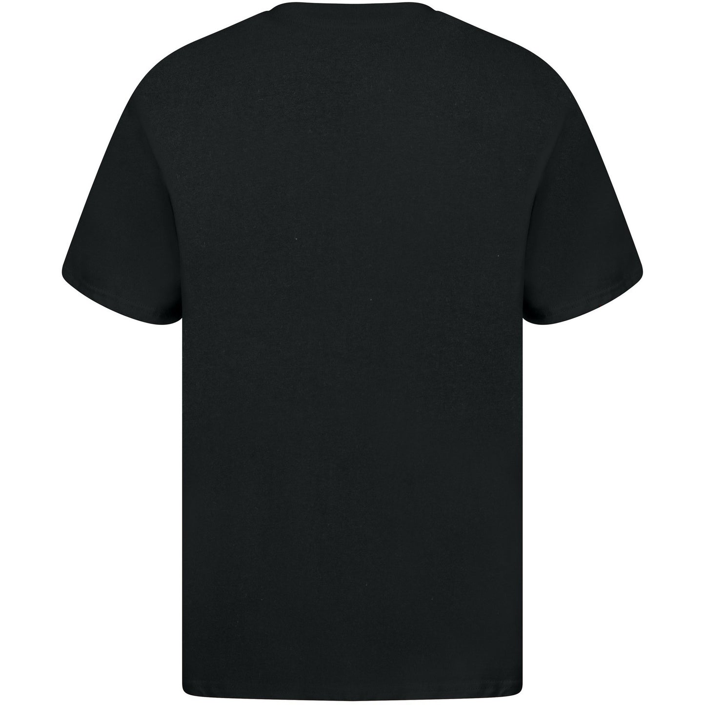 Black - Back - Casual Classics Mens Ringspun Cotton Longline T-Shirt
