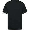 Black - Back - Casual Classics Mens Ringspun Cotton Longline T-Shirt