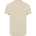 Sand - Back - Casual Classics Mens Ringspun Cotton Longline T-Shirt