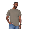 Sand - Lifestyle - Casual Classics Mens Ringspun Cotton Longline T-Shirt