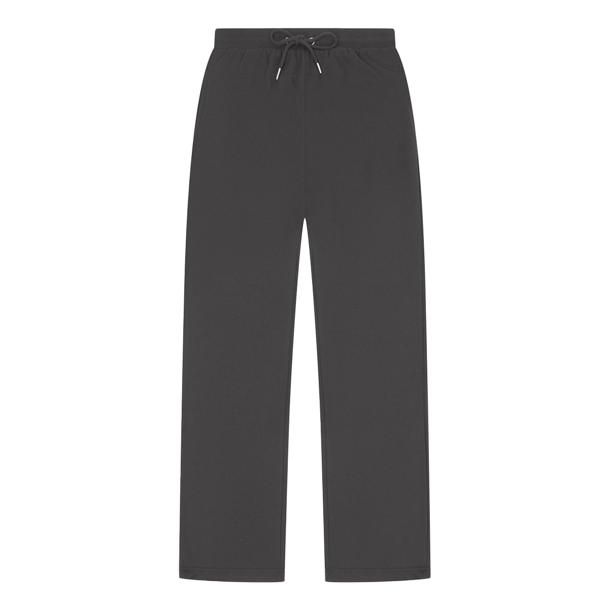 Charcoal - Front - Casual Classics Mens Ringspun Cotton Relaxed Fit Jogging Bottoms