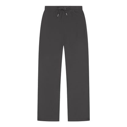 Charcoal - Front - Casual Classics Mens Ringspun Cotton Relaxed Fit Jogging Bottoms
