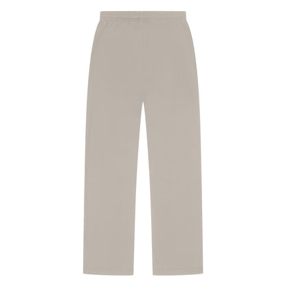 Stone - Back - Casual Classics Mens Ringspun Cotton Relaxed Fit Jogging Bottoms
