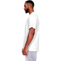 White - Side - Casual Classics Mens Core Ringspun Cotton Tall T-Shirt