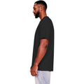 Black - Side - Casual Classics Mens Core Ringspun Cotton Tall T-Shirt