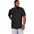 Black - Front - Casual Classics Mens Core Ringspun Cotton Tall T-Shirt